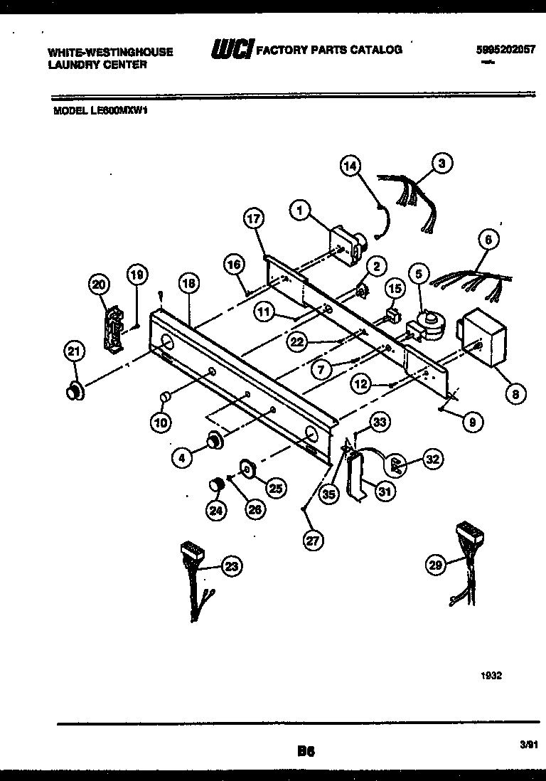 Console and control parts