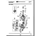 White-Westinghouse LE600MXW1 transmission parts diagram
