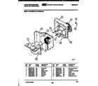 White-Westinghouse AC052N7A9 air handling parts diagram