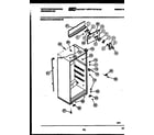 White-Westinghouse RT151MCW0 cabinet parts diagram