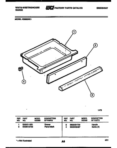 Drawer parts