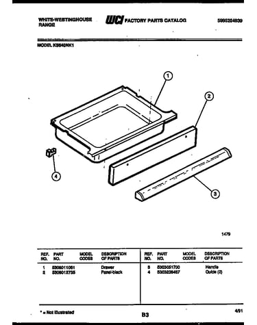 Drawer parts