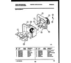 White-Westinghouse MAC063P7A1 air handling parts diagram