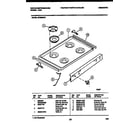 White-Westinghouse GF950NW3 cooktop parts diagram