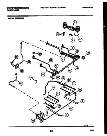 Burner, manifold and gas control