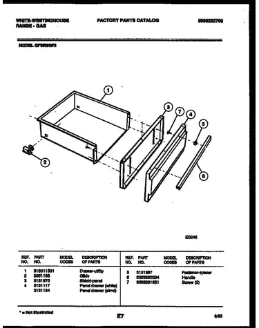 Drawer parts