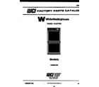 White-Westinghouse KB883LM1 cover diagram