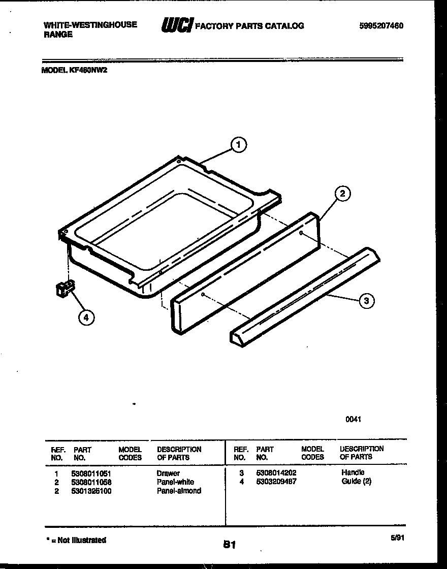 Drawer parts
