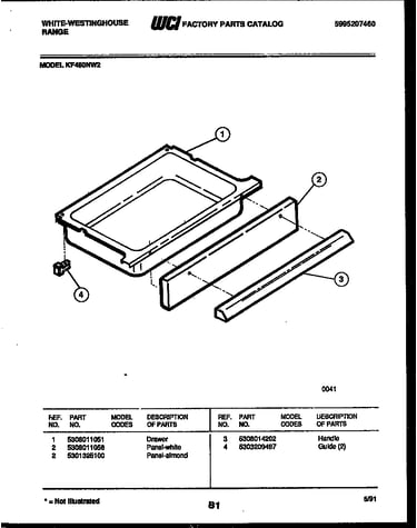 Drawer parts