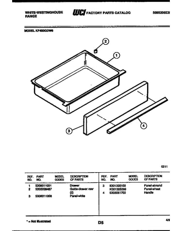 Drawer parts