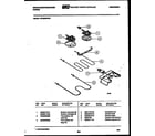 White-Westinghouse KF560GDH7 broiler parts diagram