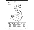 White-Westinghouse KF590HDH6 broiler parts diagram