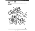 White-Westinghouse LT200PXW1 console, control and door parts diagram