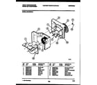White-Westinghouse MAC073P7A1 air handling parts diagram