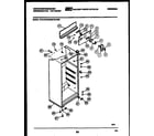 White-Westinghouse RTG15VGLF2B cabinet parts diagram