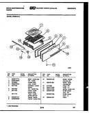 Broiler drawer parts