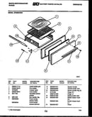 Broiler drawer parts