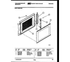 White-Westinghouse KM935LXM5 door parts diagram