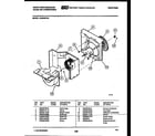 White-Westinghouse AC082N7A2 air handling parts diagram