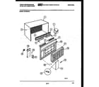 White-Westinghouse AS186N2K2 cabinet parts diagram