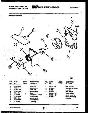 Air handling parts