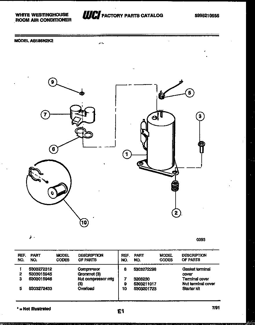 Compressor parts