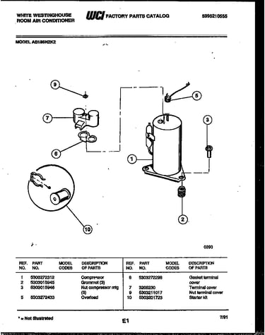 Compressor parts