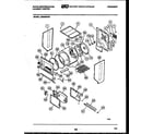 White-Westinghouse LE600MXW2 cabinet and component parts diagram