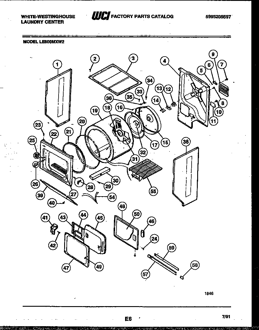 Cabinet and component parts