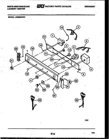Console and control parts