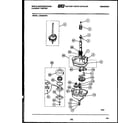 White-Westinghouse LE600MXW2 transmission parts diagram