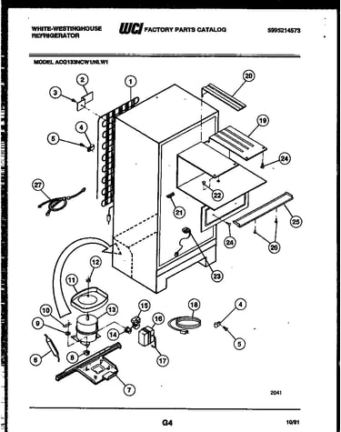 System and automatic defrost parts