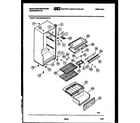 White-Westinghouse ACG130NLW1 cabinet parts diagram