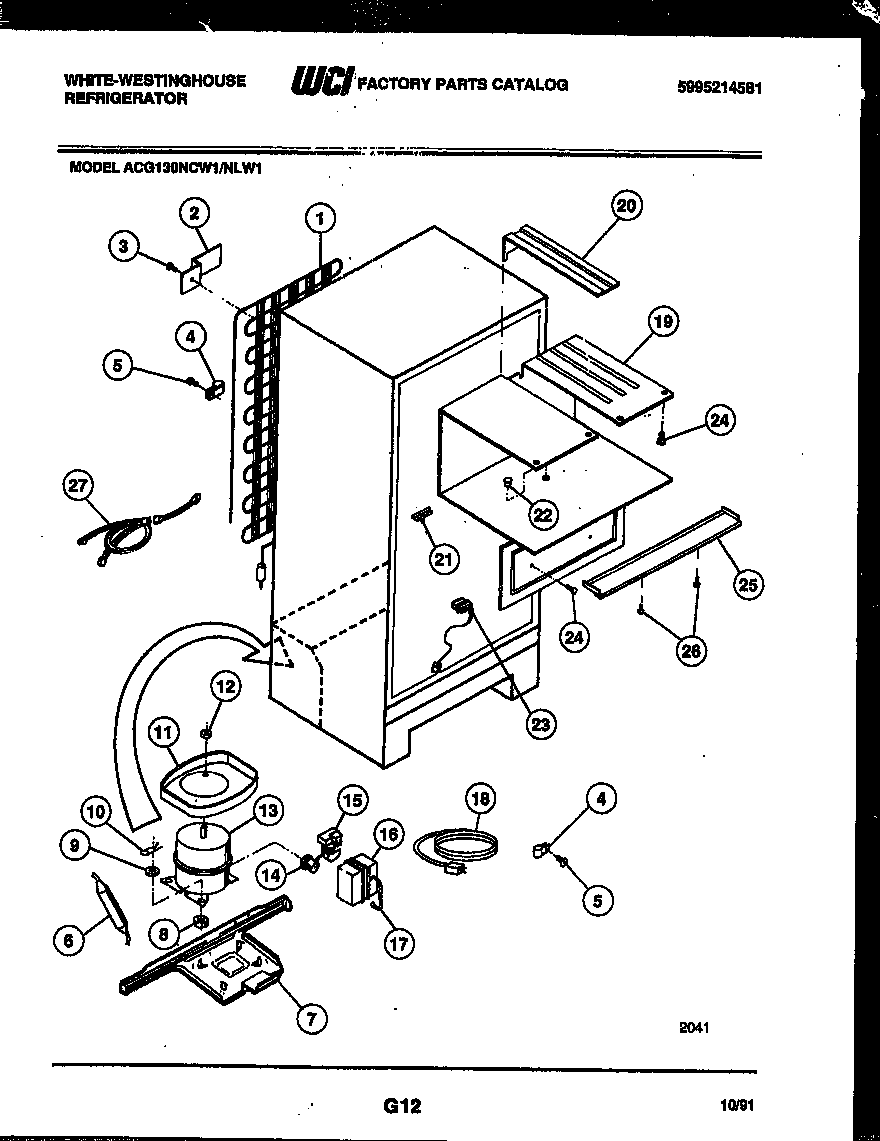 System and automatic defrost parts