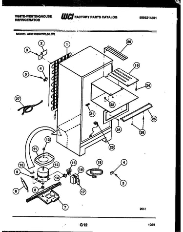 System and automatic defrost parts