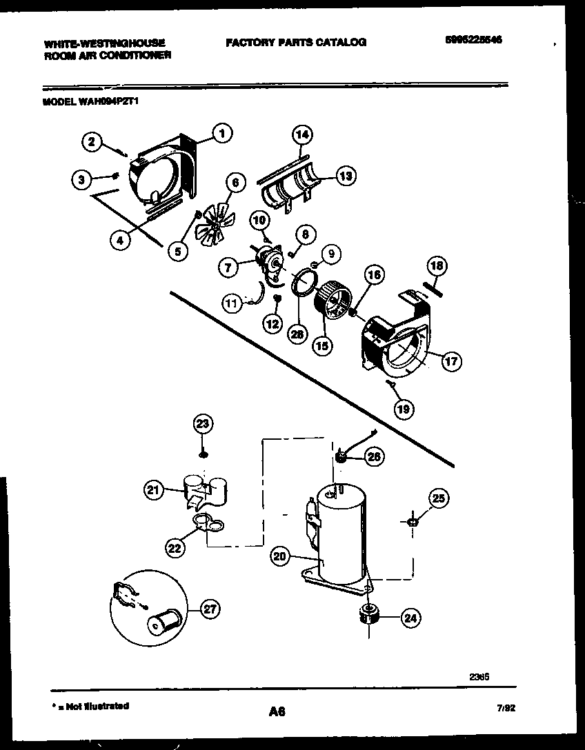 Air handling and compressor parts