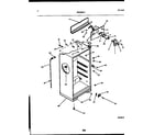 White-Westinghouse RT174NCD1 cabinet parts diagram
