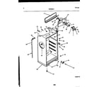 White-Westinghouse RT174NLD1 cabinet parts diagram