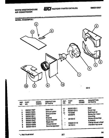 Air handling parts