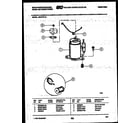 White-Westinghouse AS147R1A1 compressor parts diagram