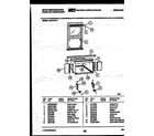 White-Westinghouse AS147R1A1 cabinet and installation parts diagram