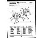 White-Westinghouse AL117R1A1 electrical parts diagram