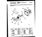 White-Westinghouse AL117R1A1 air handling parts diagram