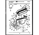 White-Westinghouse FC182LTW3 chest freezer parts diagram