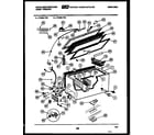 White-Westinghouse FC268LTW3 chest freezer parts diagram