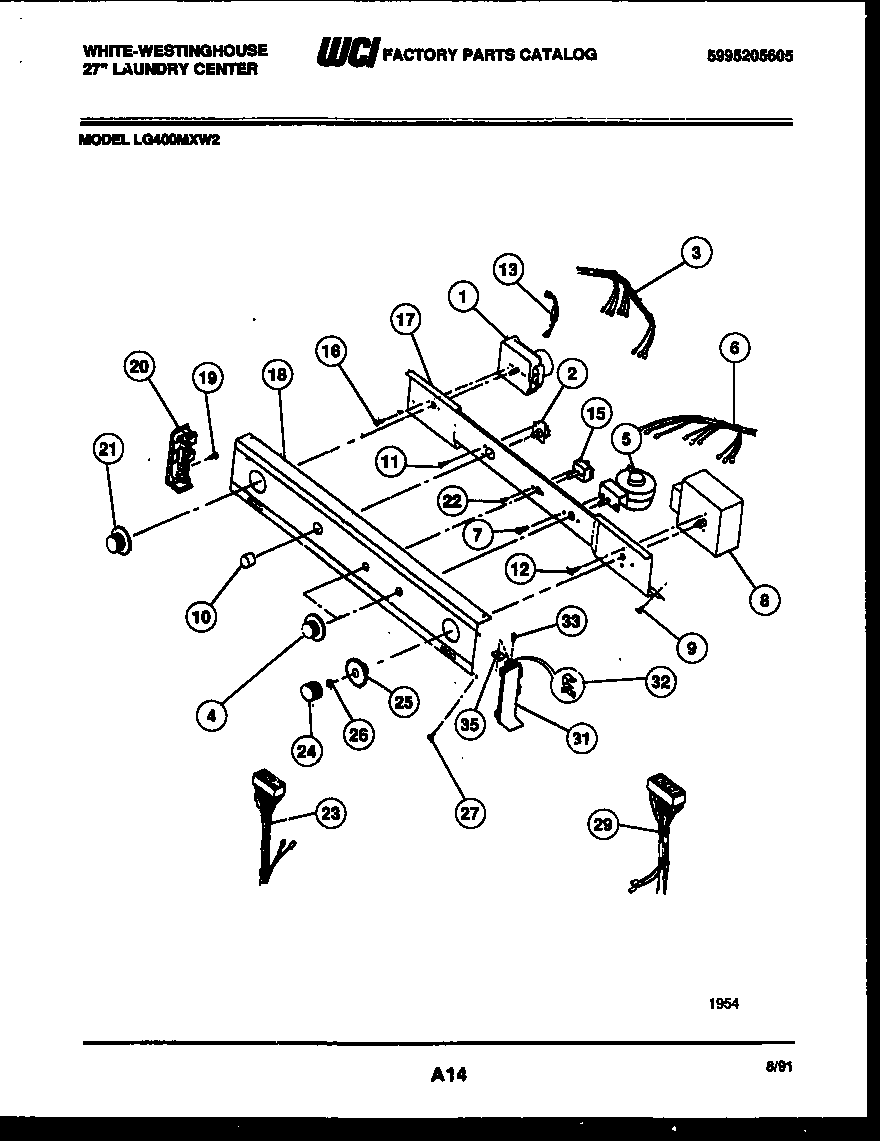 CONSOLE AND CONTROL PARTS