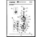 White-Westinghouse LG400MXD2 transmission parts diagram