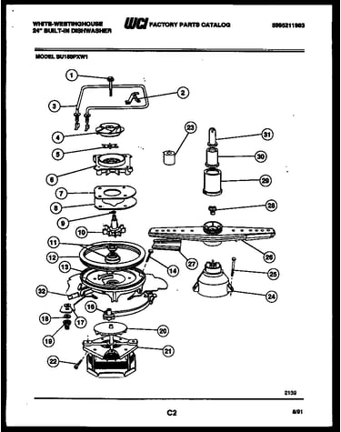 Motor pump parts