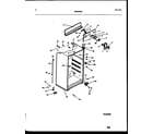 White-Westinghouse PRT193MCW1 cabinet parts diagram