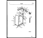White-Westinghouse RT176NLW0 cabinet parts diagram